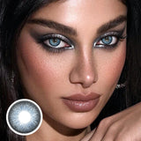 Yearly Colored Contact Lenses for Eyes Blue Eye DNA Gray Contact Blue Lenses Blue Lenses Fashion Makeup Lenses