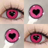 1 Pair Cosplay Contact Lenses for Eyes Cosplay Anime Lenses Multicolored Lenses Halloween Blue Eye Pupilentes 1 Year