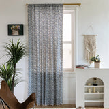 Modern Linen Curtains for Living Room Bedroom Pure Color Cotton Linen Curtains Fabric Semi-shading Ramie Tulle