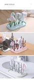 Baby Feeding Bottle Drain Rack Nipple Feeding Cup Holder Storage Drying Rack Bottle Cleaning And Drying Machine