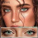 Color Contact Lenses Beauty Siri Series Contact Lenses Makeup Colored Pupils Cosmetic Brown Natural Pupils Green Lens