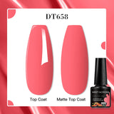 7ml Rubber Base Nail Gel Polish Nude Milky White DIY Nail Art Soak Off Gel Polish Semi Permanent Painting UV Vernis