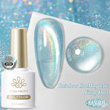 10ml Cat Magnetic Gel Sparkling Ultra Gold Glitter Soak Off UV LED Gel Nail Art Varnish Manicure Valentine's Day