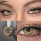 Contact Lenses Beauty Color Contact Eyes choice Color Lenses Makeup Green Lens Cosmetics Gray Eye Lens Natural Brown Lens