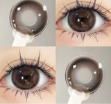 2pcs Colored Contacts for Eyes Brown Colorful Eyes Lenses Natural Round Lens With Diopter Beautiful Pupil Fast Shipping