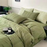 Class A 60S Pure Cotton Bedding Sets Jacquard Cotton Skin Friendly Comforter Cover Set Girl Duvet Cover Set for Queen King Size