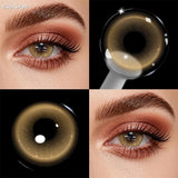 Eye Eyes Color Contacts Colored Contact Lenses Lens Small Pupil Fashion Parties Blue Red 2Pcs 6 Months Half Year Use