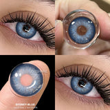 Fashion Colores Contact Lenses for Eyes Brown Contact Lens Gray Contact Lens Color Eye Contacts Eye Makeup Beauty Pupils