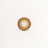Latte Brown Contact Lenses Glam Makeup Look Charming Eyes Bright Eyes Natural Mixed Eyes Effect Soft Yearly Cosmetic Lenses