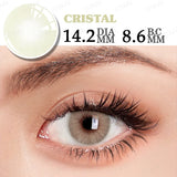 1Pair Color Contact Lenses for Blue Eyes Natural Pupils Green Ice Lenses Eye Color Contact Lens