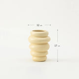 Ceramic Vase Matte Irregular Tabletop Flower Arrangement Device Hydroponic Vases Home Decoration