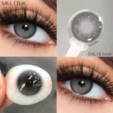 1Pair Korean Contact Lenses Natural Beauty Eye Contact Lens Myopia Soft Lenses Contact Lenses with Diopters Cosmetics