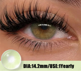 Fashion Colorful Eyes Contacts Colored Contact Lenses Yearly Blue Gray Beauty Pupils Brown Makeup Eyes Lenses 2pcs/pair