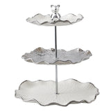 Ceramic Cake Stand Afternoon Tea Dessert Bread Stands Fruit Tray Snack Storage Rack Display Home Tools