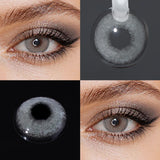 14.2mm Mirage Blue Small Pupil Colored Contact Lenses Half Yearly Natural Soft Lens For Women Daily Makeup Contacts