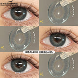 1 Pair Colored Contact Lenses for Eyes Natural Brown Contact Lenses Fashion Lenses Brown Eye Lens Softlenses