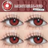 Helloween Hot Selling 2pcs Colored Contact Lenses Green Eye Lens Yearly Cosplay Blue Makeup cosplay Anime Accessories