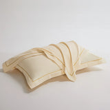 2pcs 100% Cotton Brushed Pillowcase Solid Breathable Envelope Pillow Cover For Home Hotel Kids Adult Student 30*50/40*60/48*74cm