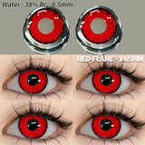 1pair Eyes Lenses for Eyes Blue Lneses Beauty Makeup Yellow Eye Contact Lenses Cosmetic Color Lens Eyes