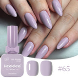 Single-use gel nail polish, 15ml each, requires LED lighting, solid color, a must-have for manicures | Vibrant nail colors | Nai