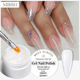 20ml Nude Pink Nail Extension Gel – UV/LED Soak-Off Builder Gel for Professional French Manicure