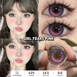 Colored Contact Lenses 14.5mm Natural Look Lenses  Women Beauty Colored Pupils Green Contact Lenses Blue Contact Lenses