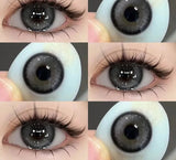 1 Pair Hot Selling Colored Contact Lenses with Prescription Myopia Black Natural Lenses Soft Korean Lenses Free Shipping