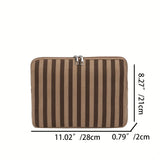 Fashion Tablet Laptop Case Korean Universal Ipad Samsung Lenovo Protective Pouch E-Reader Bag Lightweight Durable Zipper Sleeve