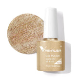 Nail Gel Polish 7.5ml HEMA/TPO FREE Red Sparkle Sequin Gel Nails Beautiful Semi Permanent Soak Off UV LED Gel Polish