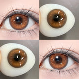 1 Pair New Colorld Contact Lenses Makeup Beauty Pupil Makeup Brown Contacts Natural Grey Contact Lens Hot Sale Lenses