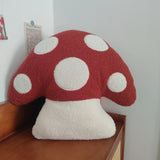 45x40cm Mushroom Pillow Soft Stuffed Plush Toys Simulated Mushroom Sofa Cushion Living Room For Home Children Girl Birthday Gift
