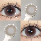2PCS Colored Contact Lenses Cosmetics Beauty Purple Pupils Natural Contact Lens Green Multicontact Lenses Blue Lenses