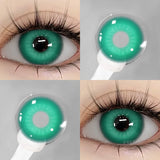 Green Colored Contact Lenses Cosplay Anime Makeup Beauty Contact Lenses for Eyes/Party Club Contact Lenses Free Shipping