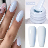 10ml Red Series Gel Nail Polish Winter Dark Red Glitter Nail Art Varnish Semi Permanent Soak Off UV LED Gel