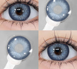 1 Pair High Quality Colored Pupils for Eyes Korean Fashion Lenses Blue Eye Contacts Natural Gray Colored Lenses Yearly