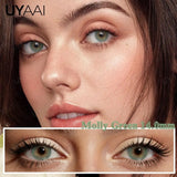 Color Contact Lenses Beauty Siri Series Contact Lenses Makeup Colored Pupils Cosmetic Brown Natural Pupils Green Lens