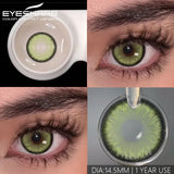 1 pair Colored Contact Lenses for big Eyes Natural Eye Lenses Gray Contact Green Lenses Blue Lenses Fashion Lenses