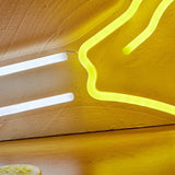 Chi-buy LED Neon Chicken drumstick USB Powered Neon Signs Night Light 3D Wall Art Bedroom Living Room Decor Lamp Signs