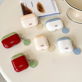 Korea lucky case for apple airpods 4 cute headphone cover for airpods 1/2/3 pro 2nd wireless bluetooth charging box shell