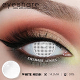 1pair Halloween Colored Contact Lenses Cosplay White Crazy Contact Lenses Anime Red Eye Lenses Blue Makeup Contact Lens