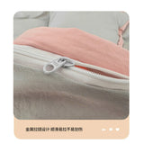 Solid Color Bedding Set Twin Full Queen Size Bed Flat Sheet Soft Kids Adults Duvet Cover Set Quilt Cover Pillowcases Bed Linen