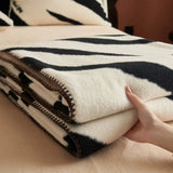 New thickened imitation cashmere milk fleece blanket shawl towel blanket coral fleece office blanket