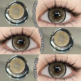 1 Pair Color Contact Lenses for Eyes Cosmetics Blue Contact Lenses Brown High Quality Natural Contact Lenses Gray Lenses