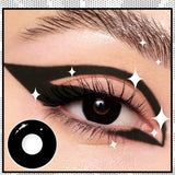 Colored Contact Lenses Lalens Red Cosplay Cartoon Brown Green Black Color Contacts Eye Lens Eyes Half Year 2Pcs