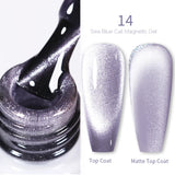 Auroras Cat Magnetic Gel Nail Polish Reflective Sparkling Glitter Semi Permanent Nail Art Soak Off LED UV Gel Varnis
