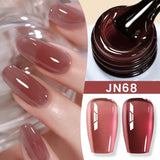 10ml Purple Red Series Gel Nail Polish Winter Dark Purple Nail Art Varnish Semi Permanent Soak Off UV LED Gel
