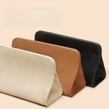 Leather Hair Tool Storage Bag Hair Dryer Portable Travel Organizer Case for Curling Iron Straightener Styling Tool Pouch Gift