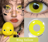 1 Pair Hot sales Color Contact Lenses with Diopter Myopia Eyes Cosplay Contacts Lens  Halloween Contact Lenses Makeup