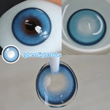 2pcs/pair Cyber Series Halloween Colored Contact Lenses for Makeup Eyes Big Pupils Red Contact Lenses Brown Lens Myopia