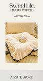 Summer Cooling Quilt Soft Skin-Friendly Air Conditioning Thin Blanket Single/Double Washable Home Textile Princess Wind Style